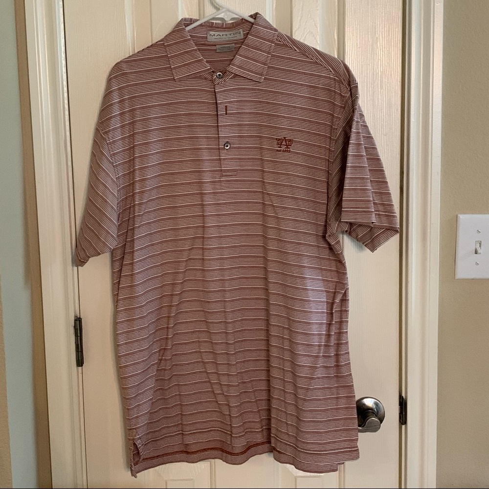 2 Martin Golf Polos with Austin Country Club logos